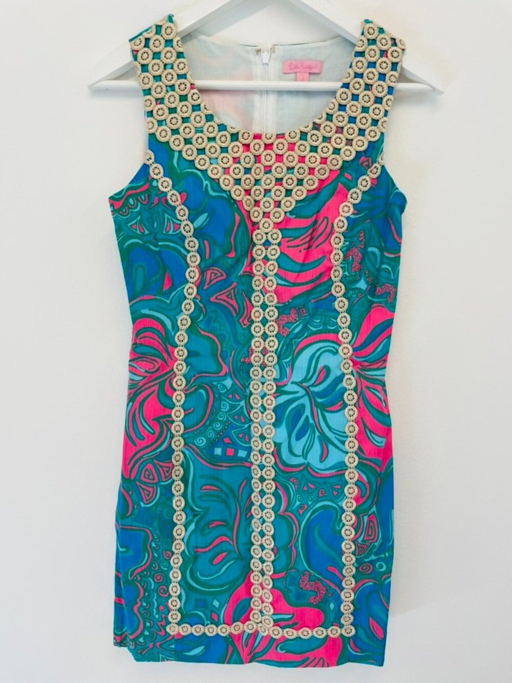Lily Pulitzer Macfarlane Shift Dress Size 2
